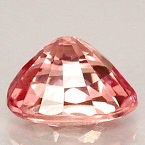 Zafiro rosa natural de 0,50 ct, corte óvalo, VVS-VS
