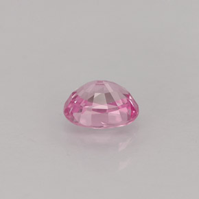 Zafiro rosa natural de 0,58 ct, corte óvalo, VS