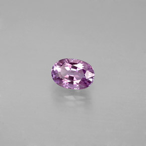 Zafiro violeta natural de 0,77 ct, corte óvalo, VVS-VS