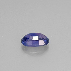 Zafiro violeta natural de 0,60 ct, corte óvalo, VVS-VS