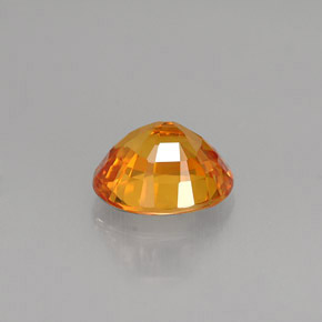 Zafiro amarillo natural de 1,67 ct, corte óvalo, VS-SI