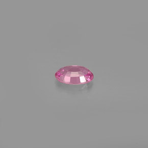 Zafiro rosa natural de 0,58 ct, corte óvalo, VVS-VS