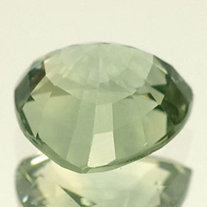 Zafiro verde natural de 1,04 ct, trillón, VS