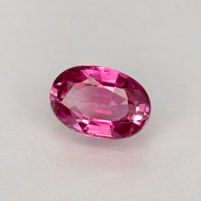 Zafiro rosa natural de 0,64 ct, corte óvalo, VVS-VS