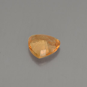 Zafiro amarillo natural de 1,02 ct, trillón, VS