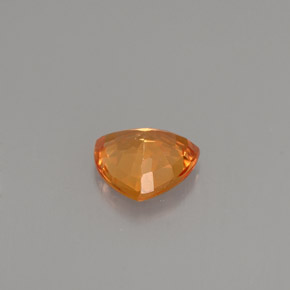 Zafiro naranja natural de 0,87 ct, trillón, VS