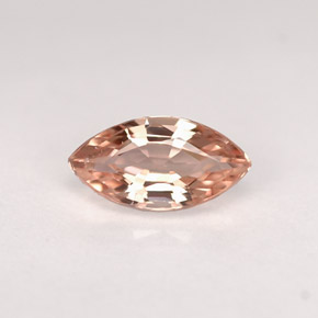 Zafiro rosa natural de 0,77 ct, marquesa, IF