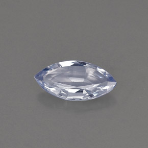 Zafiro azul natural de 0,56 ct, marquesa, VVS