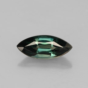 Zafiro verde natural de 1,16 ct, marquesa, VVS-VS