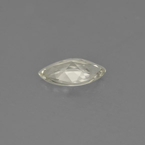 Zafiro verde natural de 0,40 ct, marquesa, VVS-VS