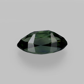 Zafiro verde natural de 1,80 ct, marquesa, VVS