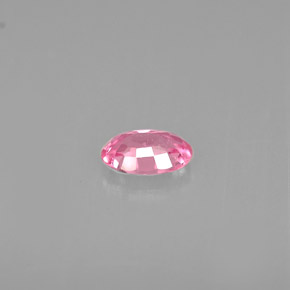 Zafiro rosa natural de 0,59 ct, corte óvalo, VS