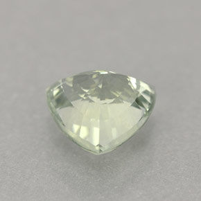 Zafiro verde natural de 1,06 ct, trillón, VVS
