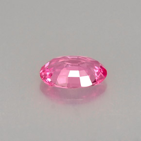 Zafiro rosa natural de 0,56 ct, corte óvalo, VVS-VS