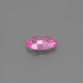 Zafiro rosa natural de 0,48 ct, corte óvalo, VS