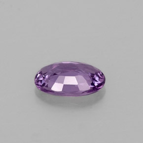 Zafiro violeta natural de 0,52 ct, corte óvalo, VVS