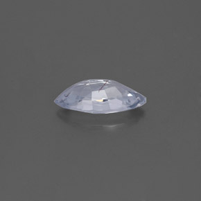 Zafiro azul natural de 0,48 ct, marquesa, VS-SI