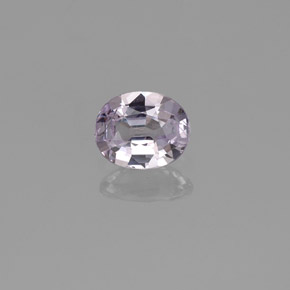 Zafiro blanco natural de 0,42 ct, corte óvalo, VS-SI