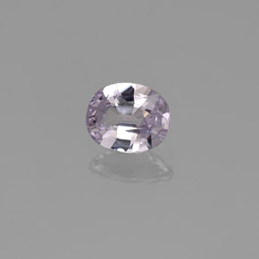 Zafiro blanco natural de 0,42 ct, corte óvalo, VS-SI
