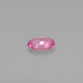 Zafiro rosa natural de 0,45 ct, corte óvalo, VVS