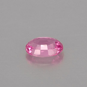 Zafiro rosa natural de 0,55 ct, corte óvalo, VS