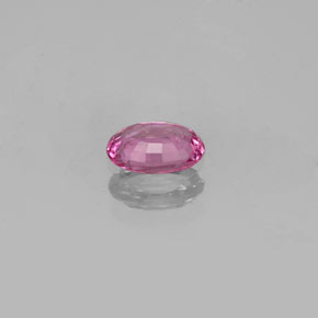 Zafiro rosa natural de 0,46 ct, corte óvalo, VVS