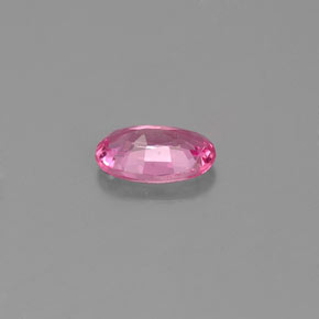 Zafiro rosa natural de 0,54 ct, corte óvalo, VS