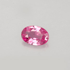 Zafiro rosa natural de 0,47 ct, corte óvalo, IF