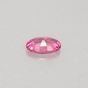 Zafiro rosa natural de 0,47 ct, corte óvalo, IF