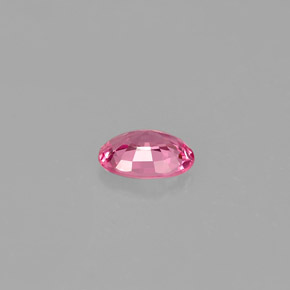 Zafiro rosa natural de 0,47 ct, corte óvalo, VVS-VS