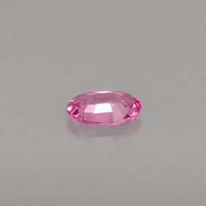 Zafiro rosa natural de 0,51 ct, corte óvalo, VVS