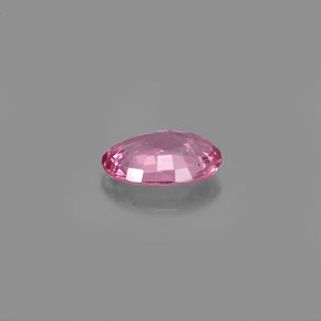 Zafiro rosa natural de 0,51 ct, corte óvalo, VVS