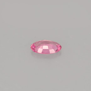 Zafiro rosa natural de 0,42 ct, corte óvalo, IF