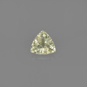 Zafiro verde natural de 0,68 ct, trillón, VVS-VS