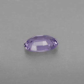 Zafiro violeta natural de 0,57 ct, corte óvalo, VVS-VS