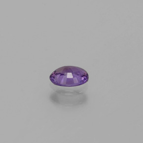 Zafiro violeta natural de 0,42 ct, corte óvalo, VVS-VS