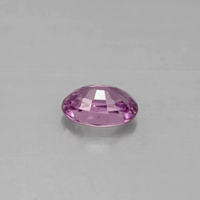 Zafiro violeta natural de 0,63 ct, corte óvalo, VVS-VS