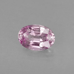 Zafiro rosa natural de 0,59 ct, corte óvalo, VVS