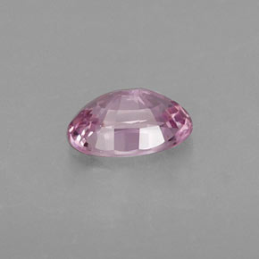Zafiro rosa natural de 0,59 ct, corte óvalo, VVS