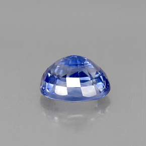 Zafiro azul natural de 1,16 ct, corte óvalo, VVS