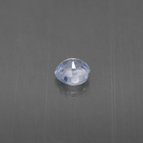 Zafiro azul natural de 0,32 ct, forma de corazón, VS-SI
