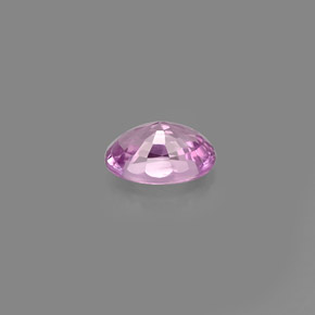 Zafiro violeta natural de 0,61 ct, corte óvalo, VVS-VS