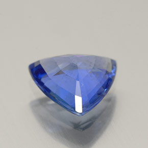 Zafiro azul natural de 1,85 ct, trillón, VS