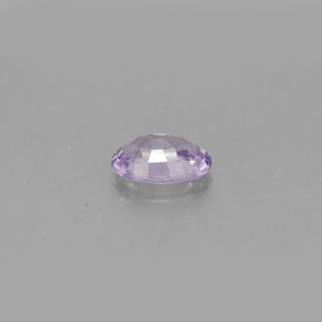 Zafiro violeta natural de 0,53 ct, corte óvalo, VVS-VS