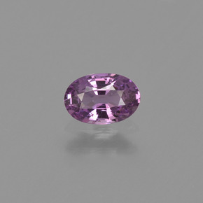 Zafiro violeta natural de 0,57 ct, corte óvalo, VVS-VS