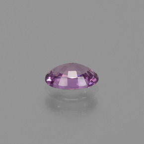 Zafiro violeta natural de 0,57 ct, corte óvalo, VVS-VS