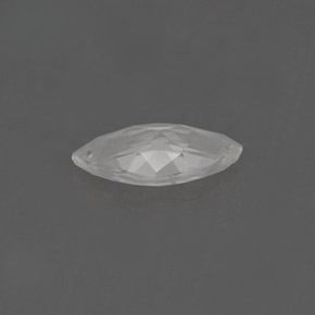 Zafiro blanco natural de 0,54 ct, marquesa, VVS
