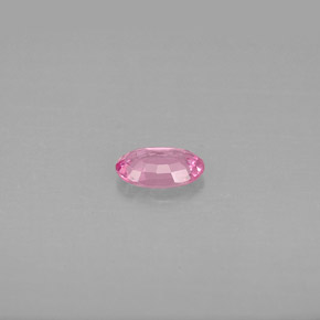 Zafiro rosa natural de 0,44 ct, corte óvalo, VS