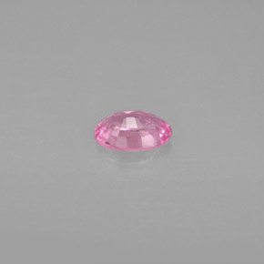 Zafiro rosa natural de 0,61 ct, corte óvalo, VS
