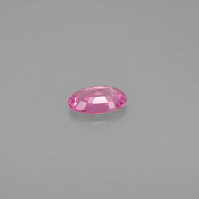 Zafiro rosa natural de 0,51 ct, corte óvalo, VVS-VS